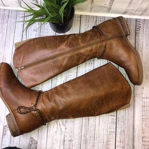 Matisse brown knee high riding boots. Size 7.5